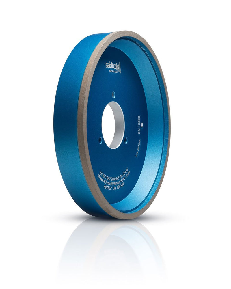 Saidtools - 6A2 CBN Grinding Wheel - 150mm Diam - 120 Grit - 20 Hole